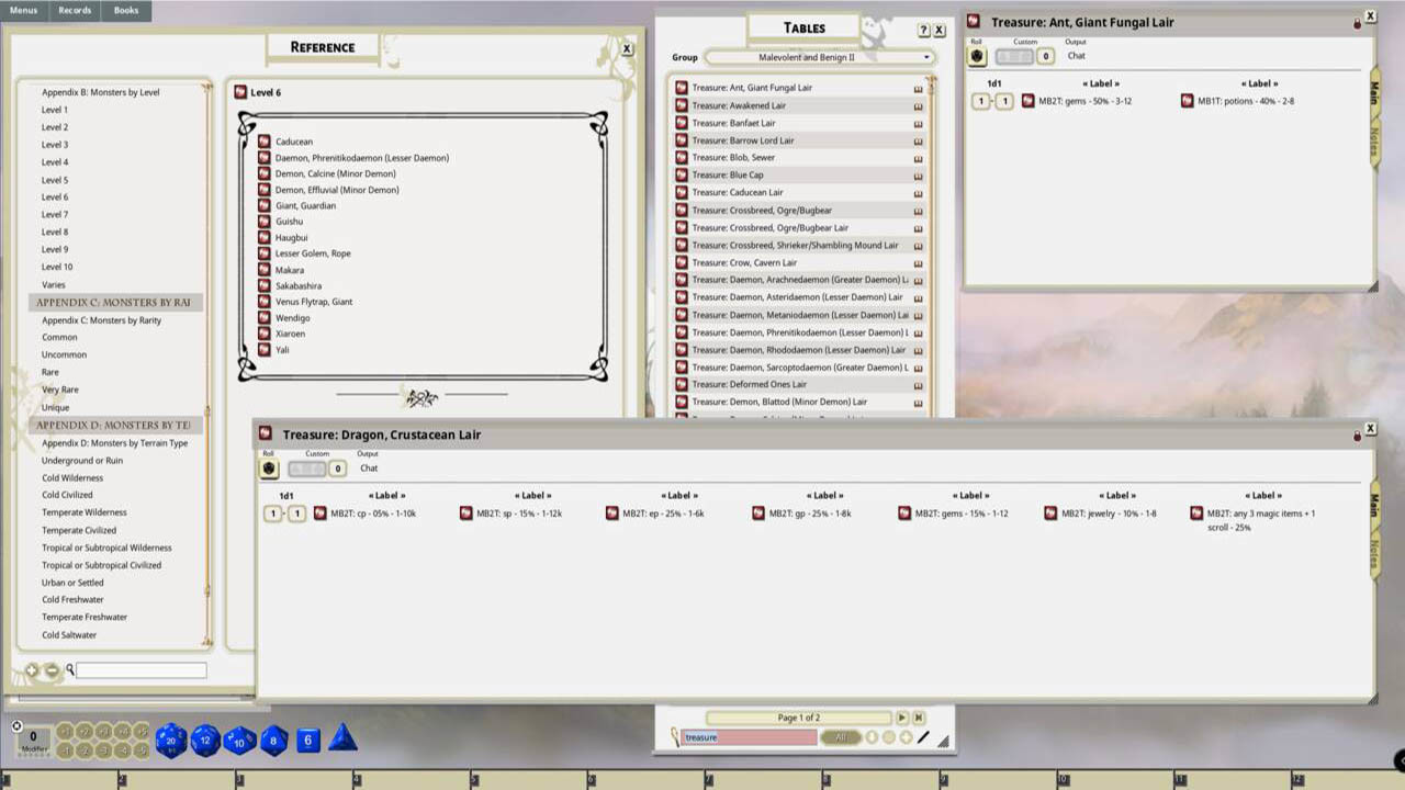 Fantasy Grounds - Malevolent & Benign II