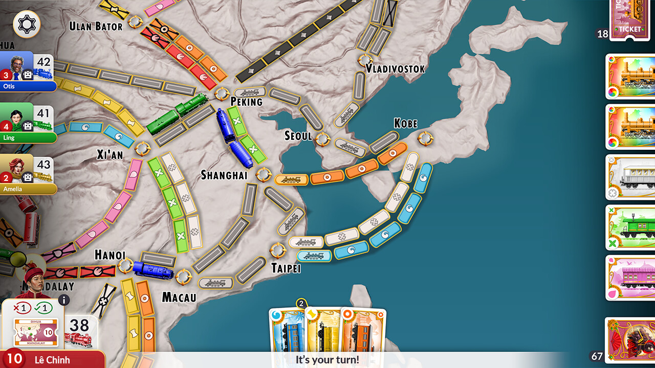 Ticket to Ride® - Legendary Asia