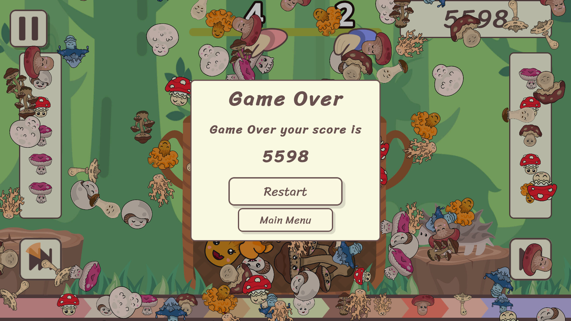 Land of Mushrooms Co-Op mode - Play with Friends