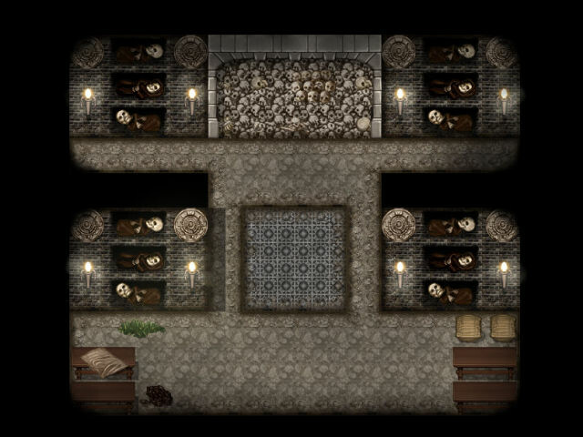 RPG Maker MV - KR Burial Grounds - Crypt, Catacomb and Mausoleum Tileset