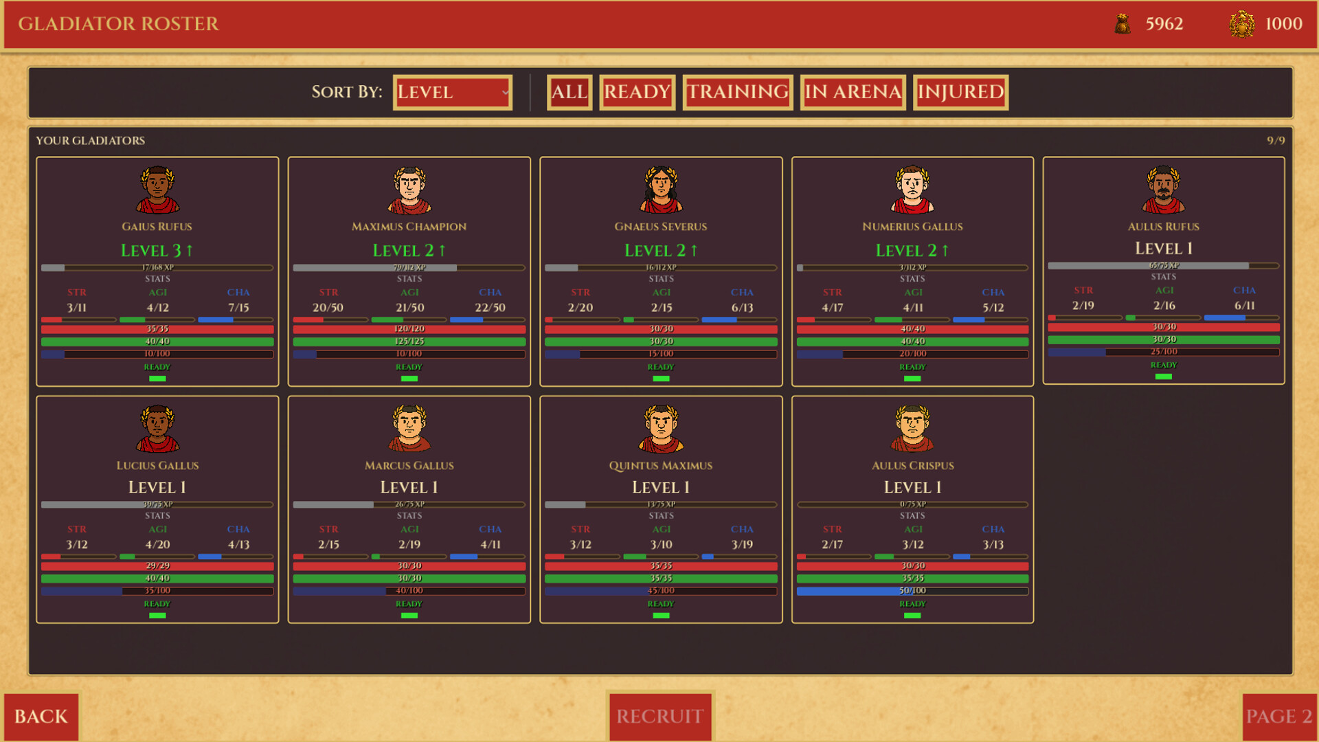 Gladiator Command