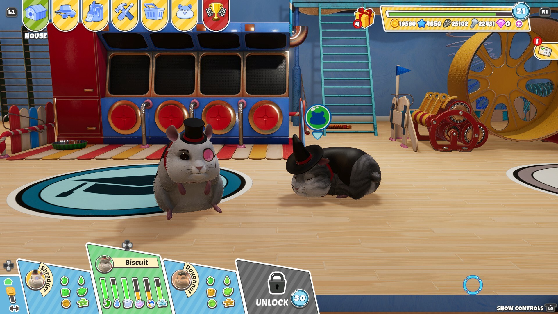 Hamster Playground - Magicians Skin Pack