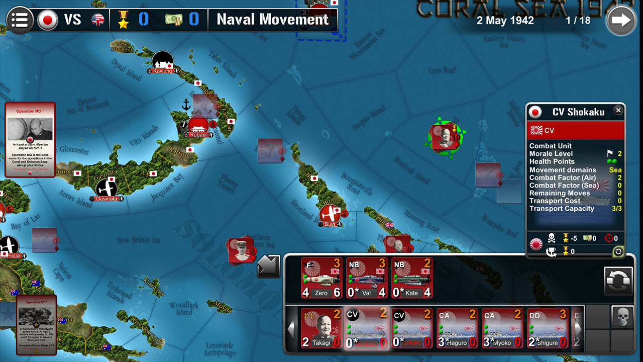 Wars Across The World: Coral Sea 1942