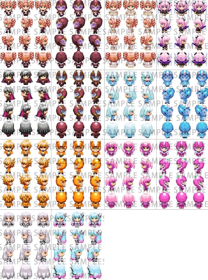 RPG Maker MV - Soldier Character Pack 3
