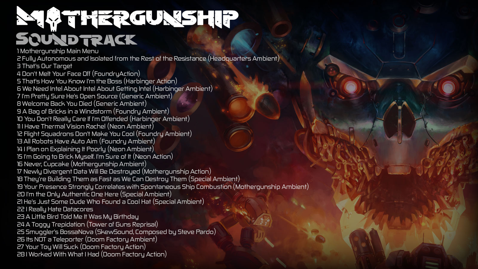 MOTHERGUNSHIP OST