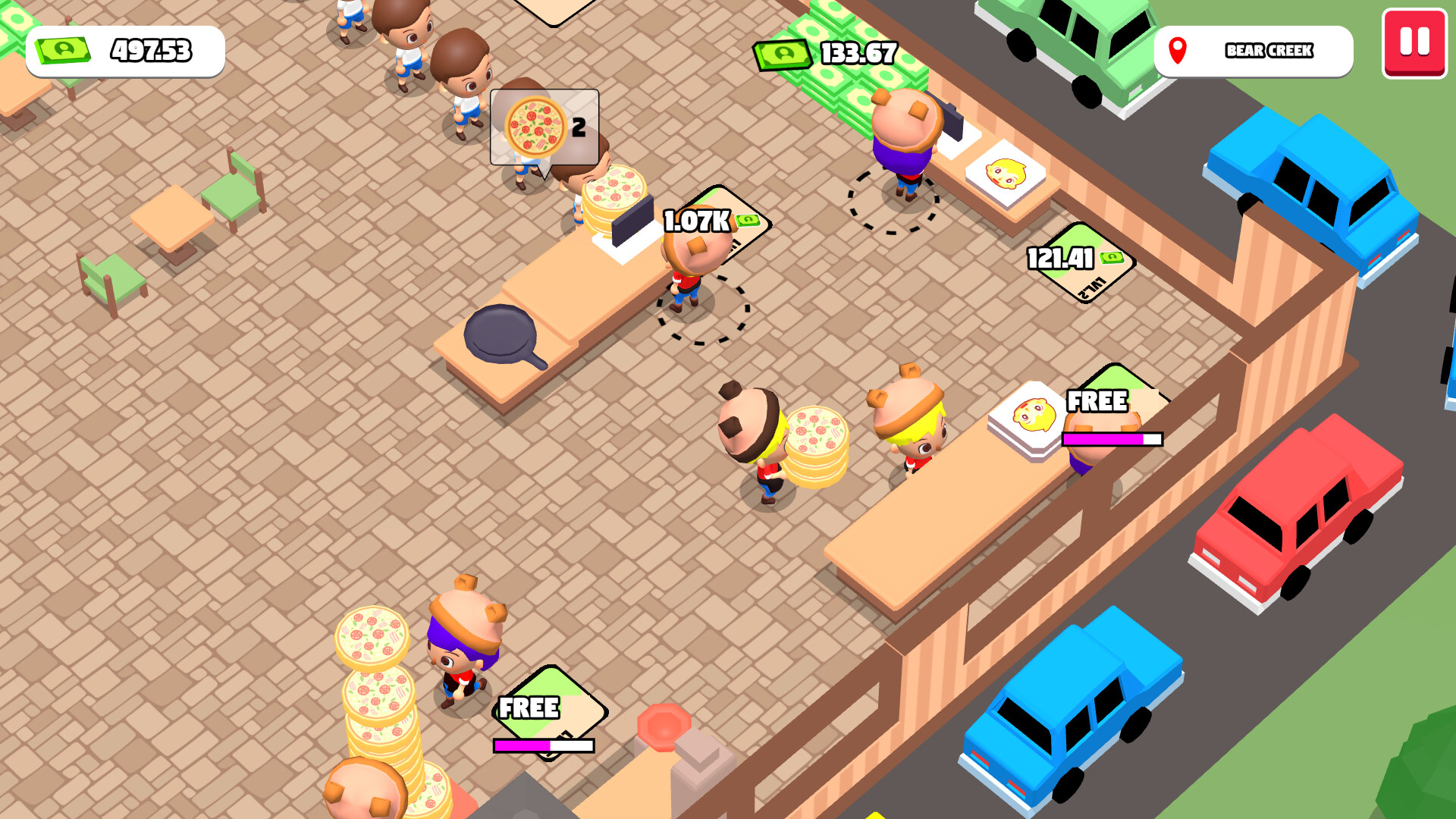 Idle Pizza Business Demo