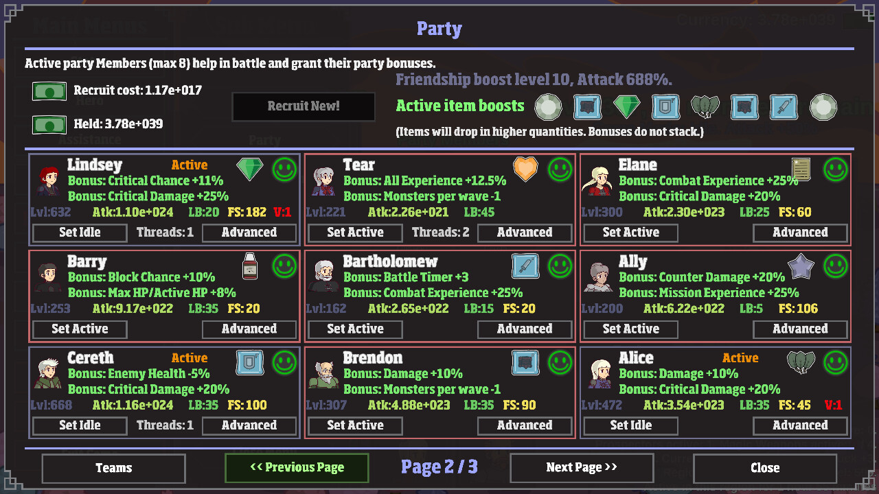 Monster Hunting: Incremental Grind Forever