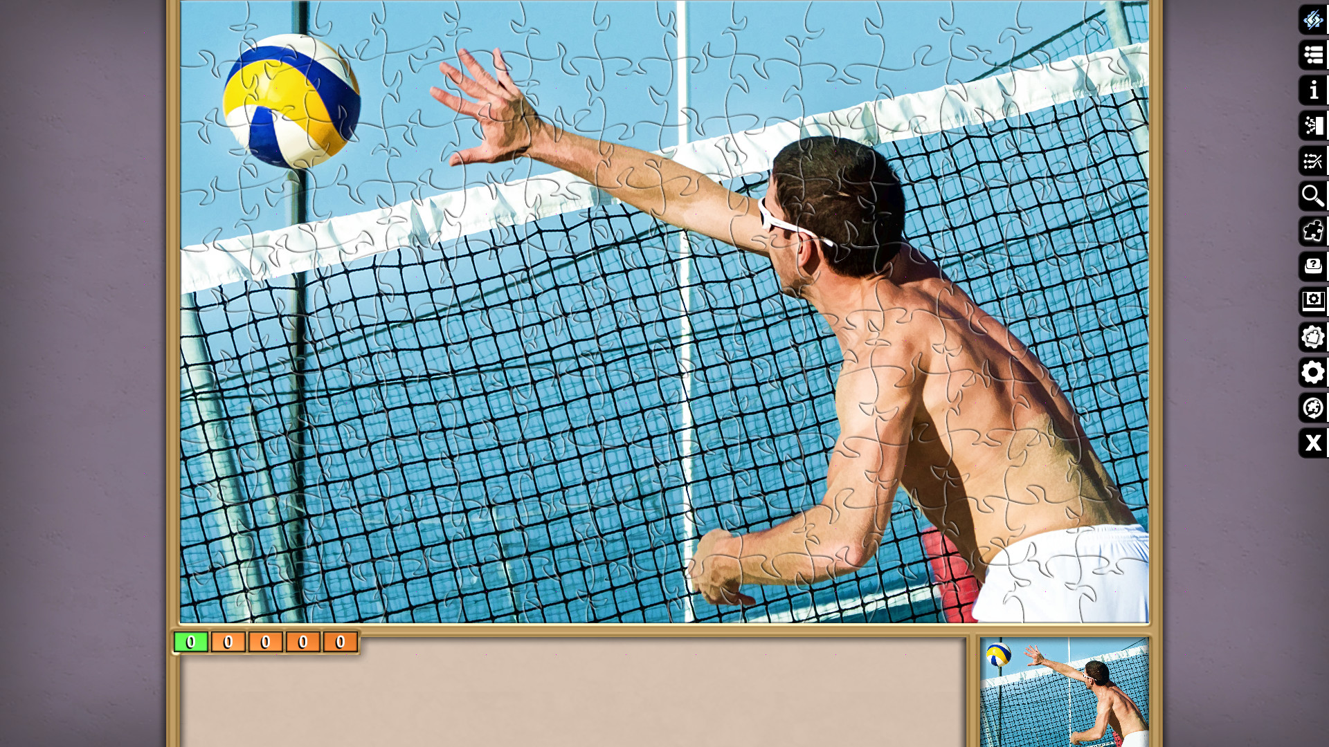 Jigsaw Puzzle Pack - Pixel Puzzles Ultimate: Beach Volleyball