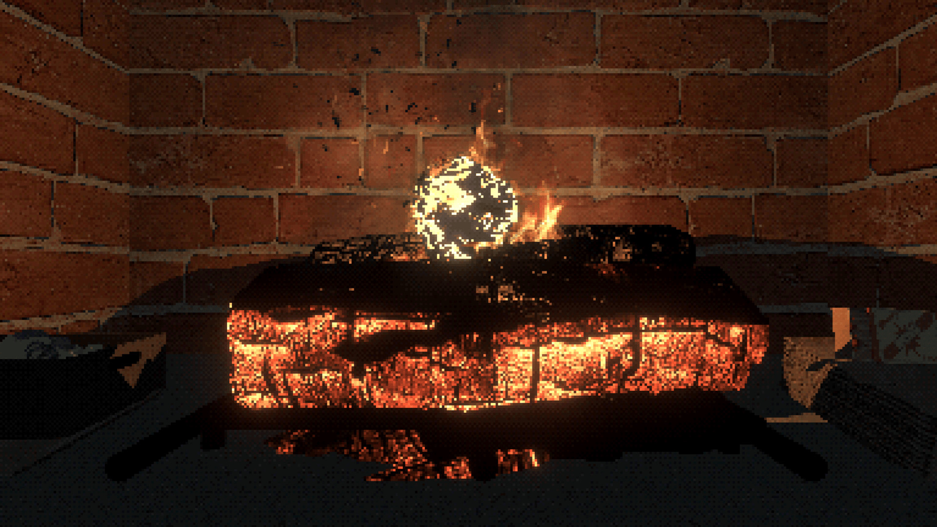 Virtual Interactive Fireplace