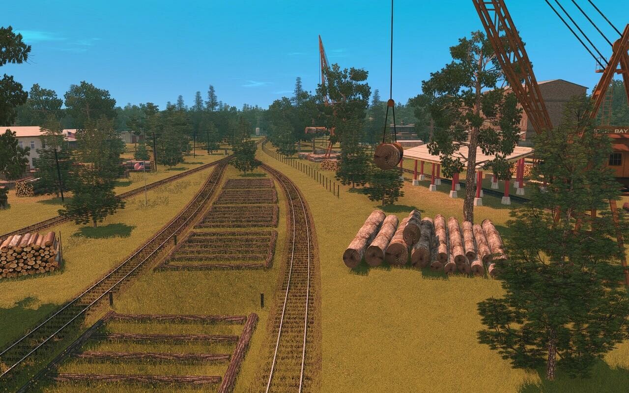 Trainz 2022 DLC - USA Route - Forest Industry
