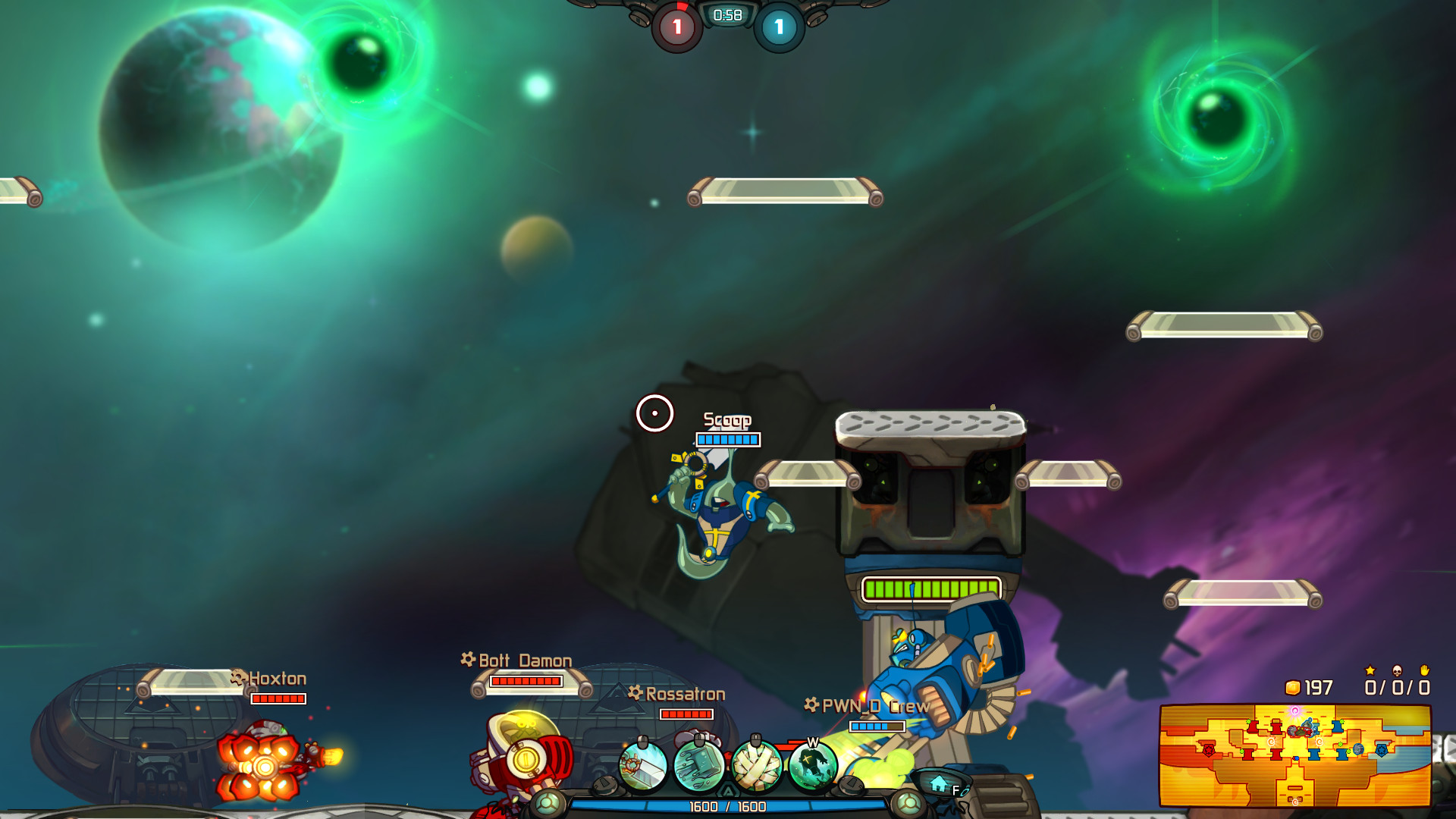 Scoop of Justice - Awesomenauts Character