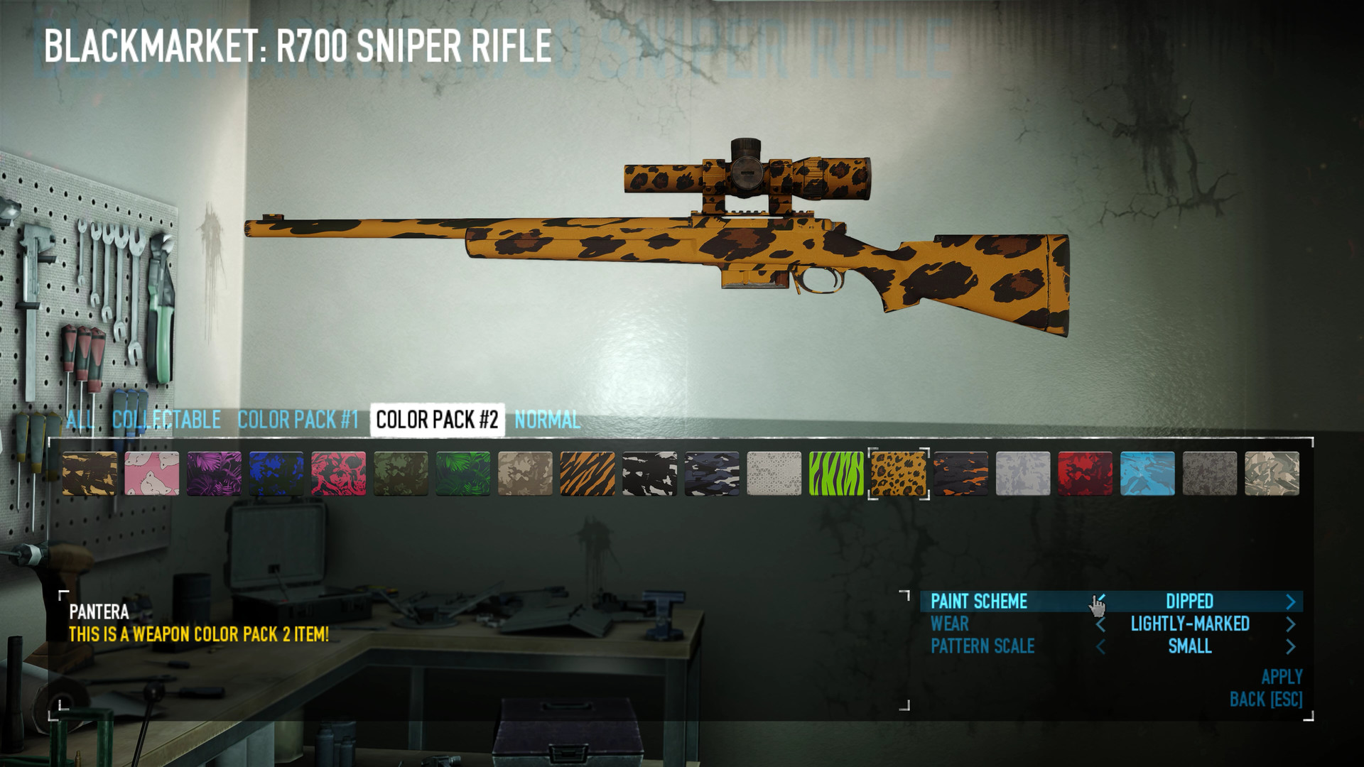 PAYDAY 2: Weapon Color Pack 2