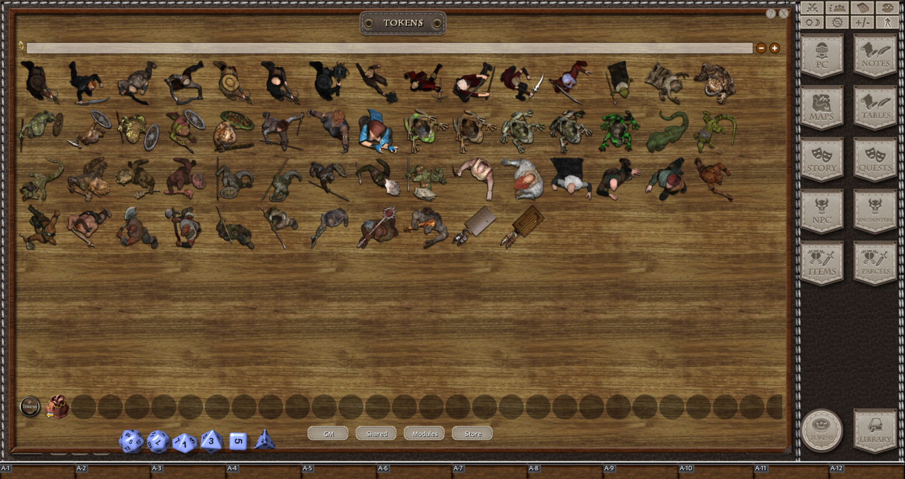 Fantasy Grounds - Ddraig Goch's Tyranny 5 (Token Pack)