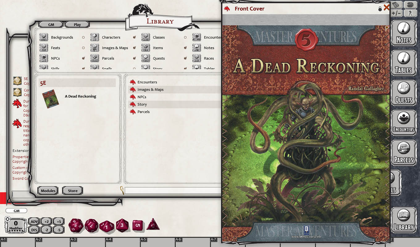 Fantasy Grounds - A Dead Reckoning (5E)