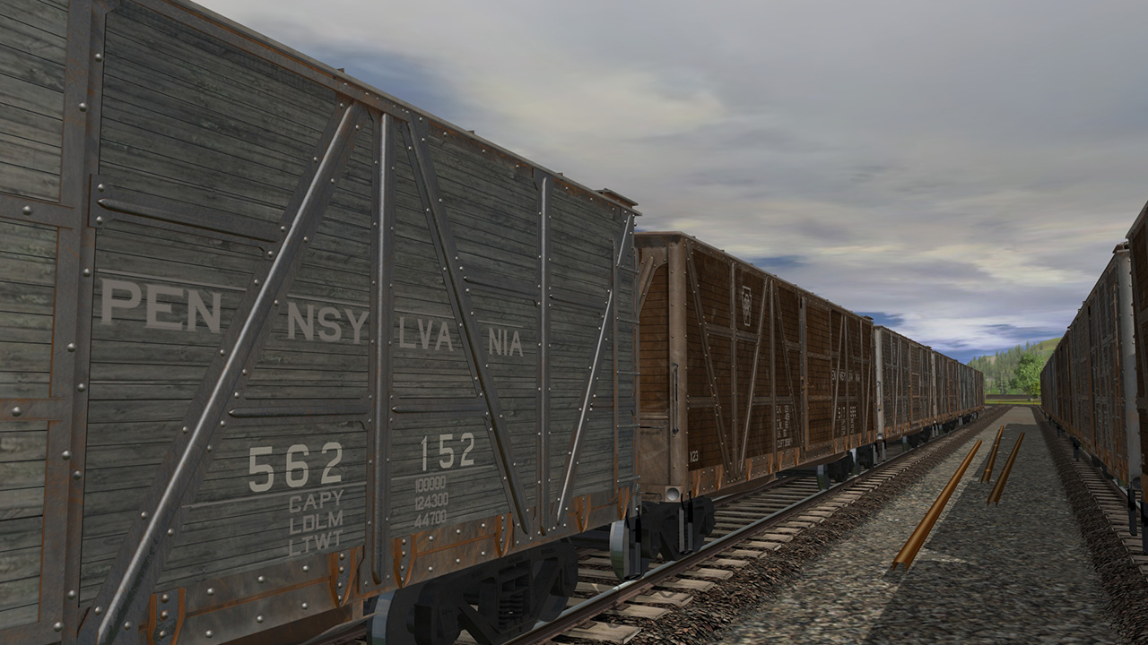 TANE DLC - PRR X23 Boxcar