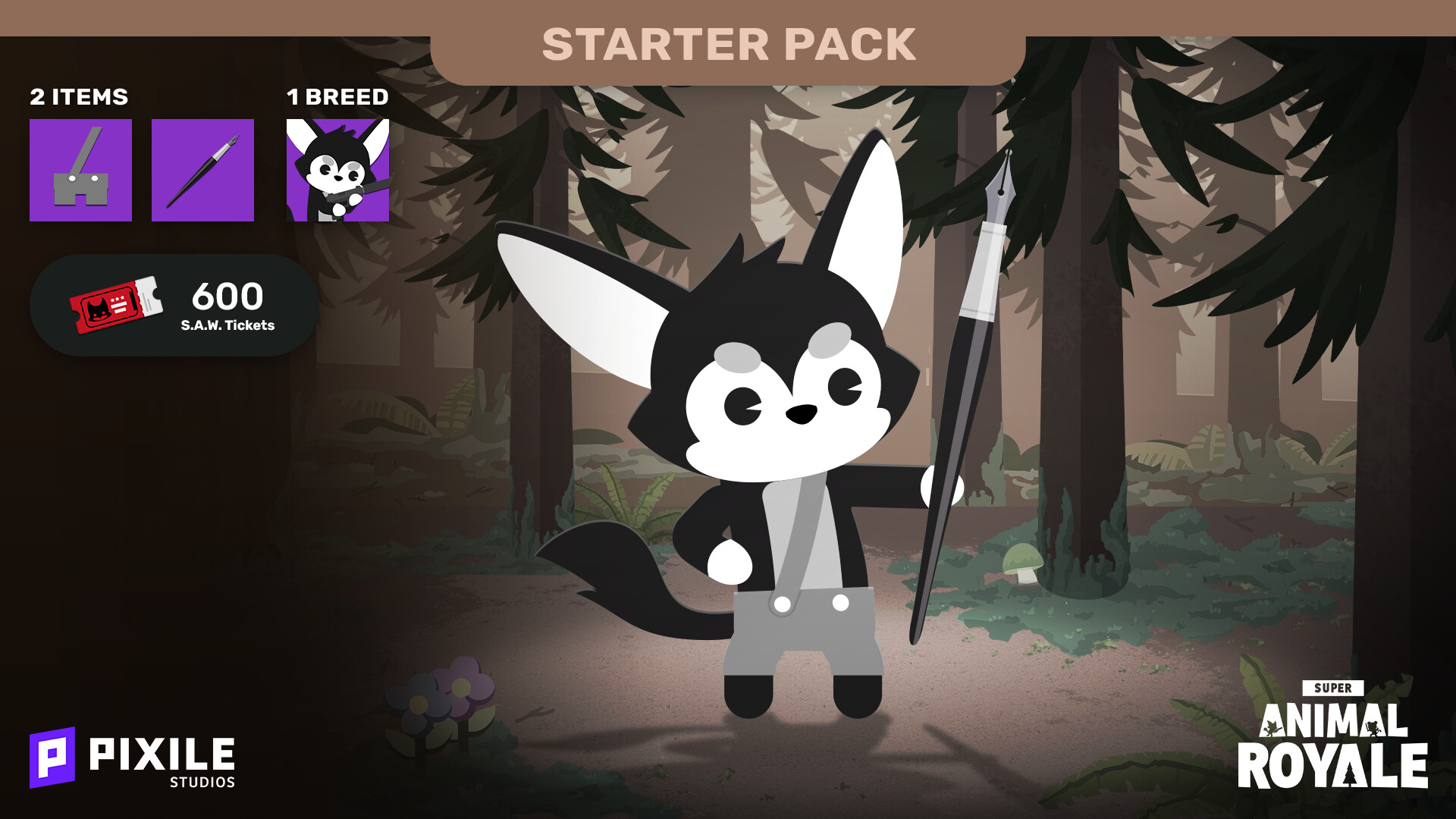 Super Animal Royale Season 8 Starter Pack