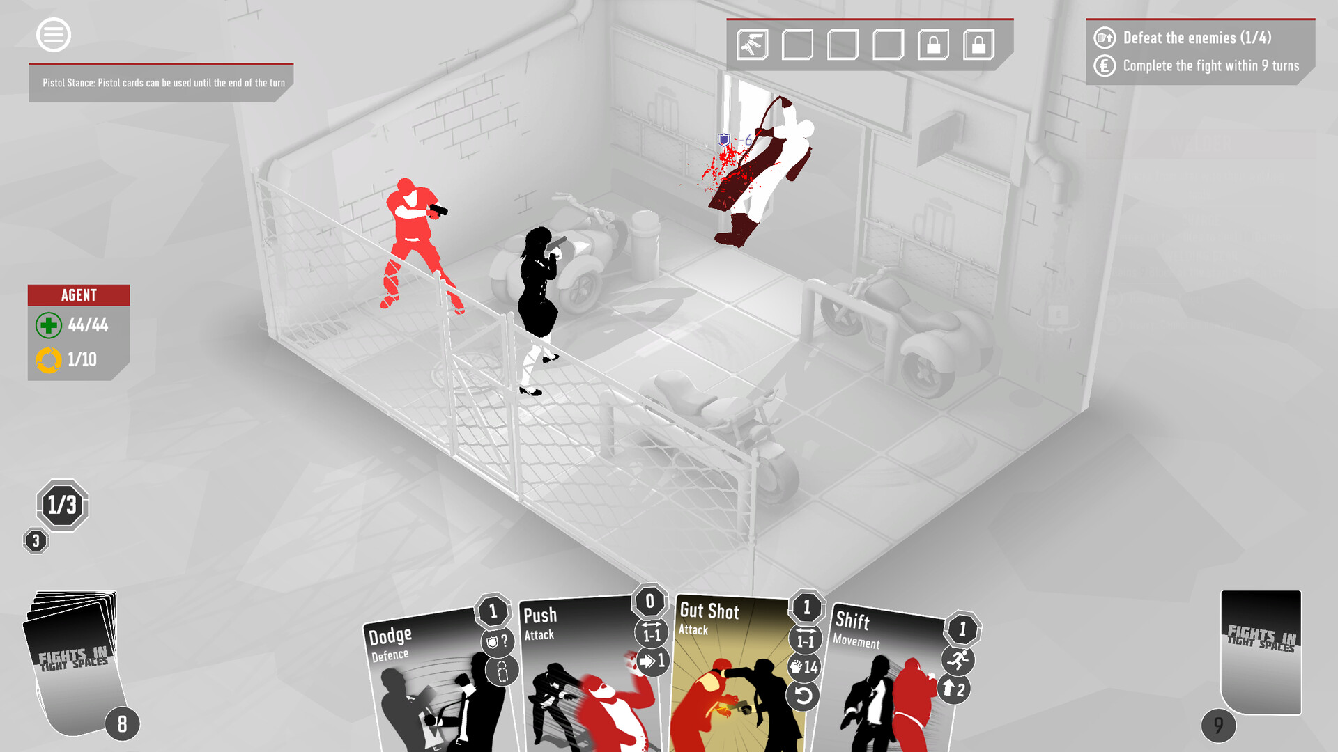 Fights in Tight Spaces - Weapon of Choice