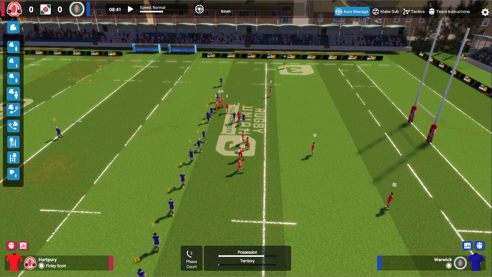 Rugby Union Team Manager 3