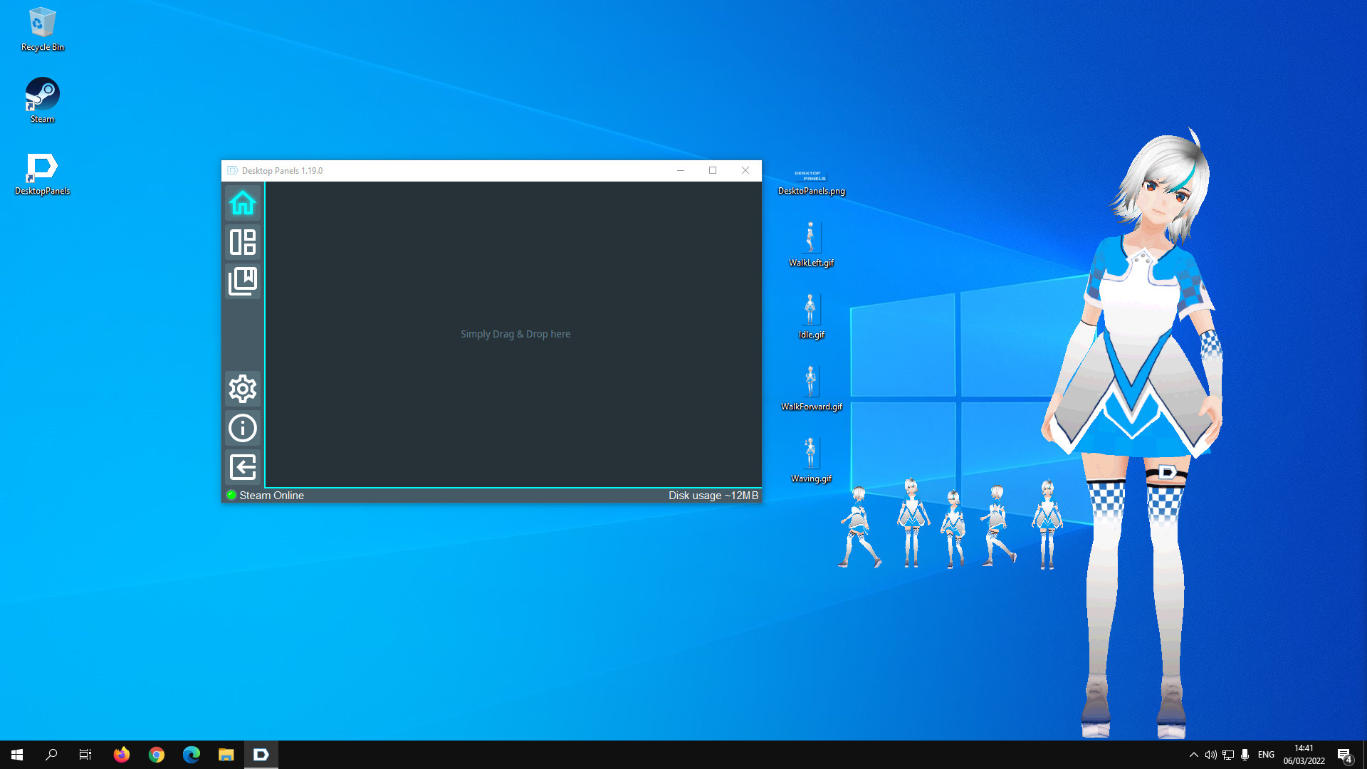 Desktop Panels