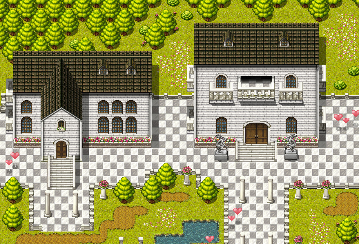 RPG Maker MV - Valentine Tile Pack for MV