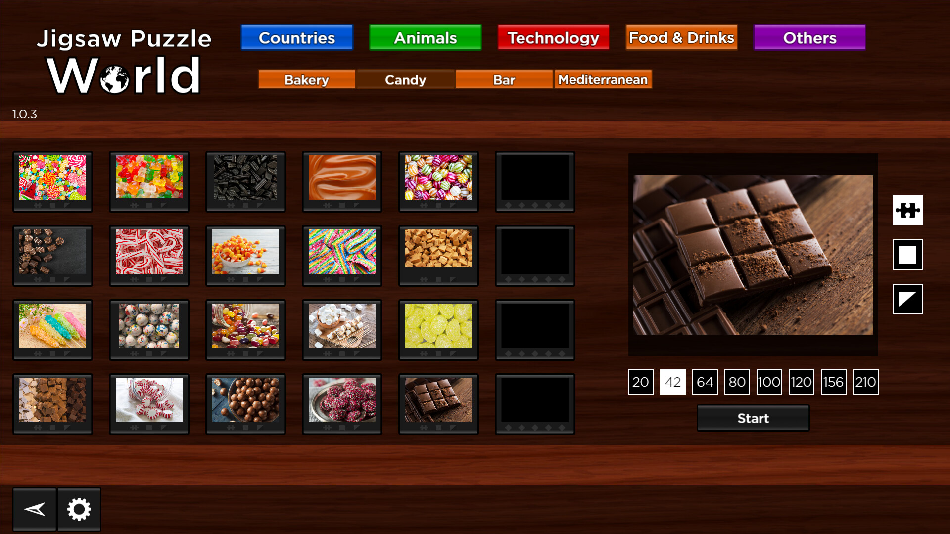 Jigsaw Puzzle World - Candy