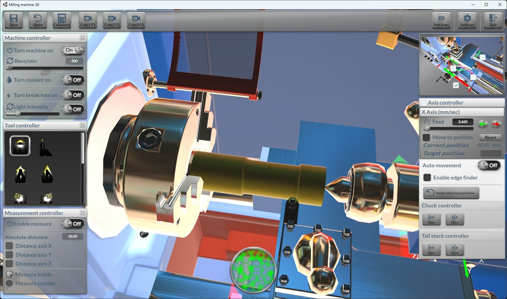 Lathe Machine Simulator