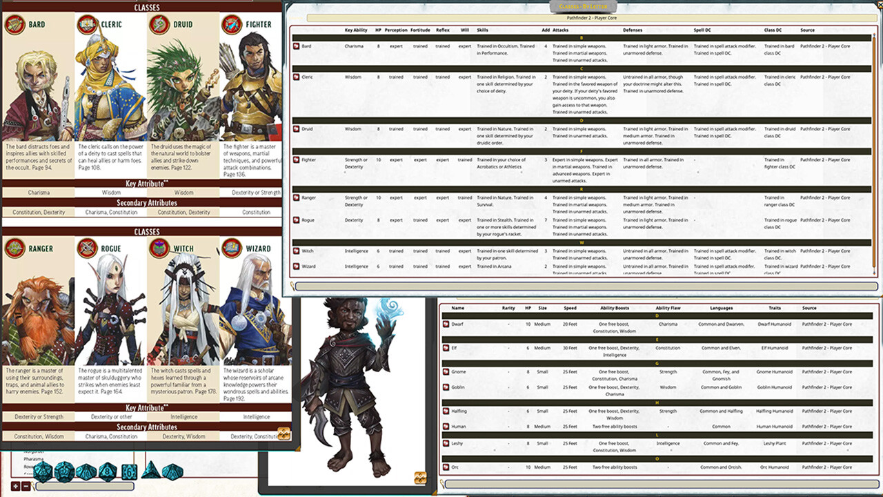 Fantasy Grounds - Pathfinder 2 RPG - Player Core
