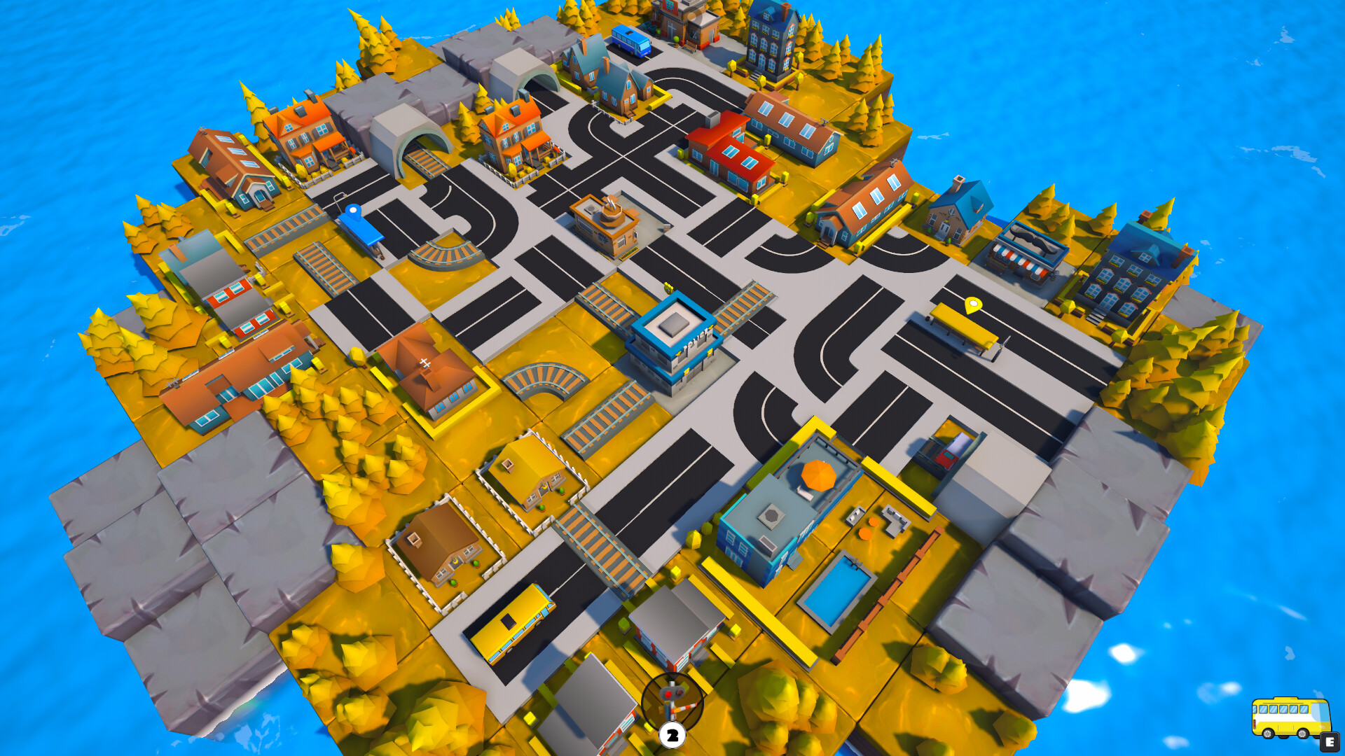 Busway Islands - Puzzle