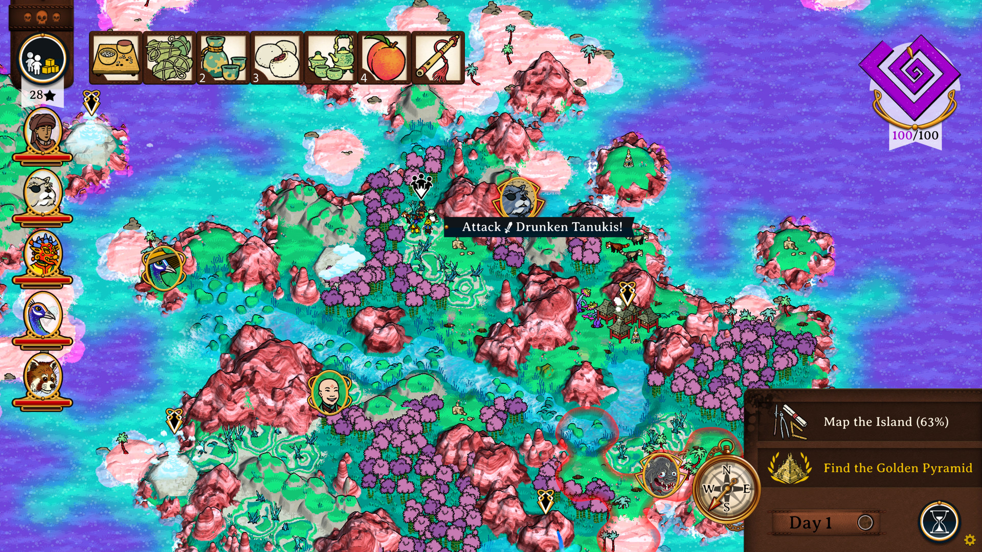 Curious Expedition 2 - Shores of Taishi