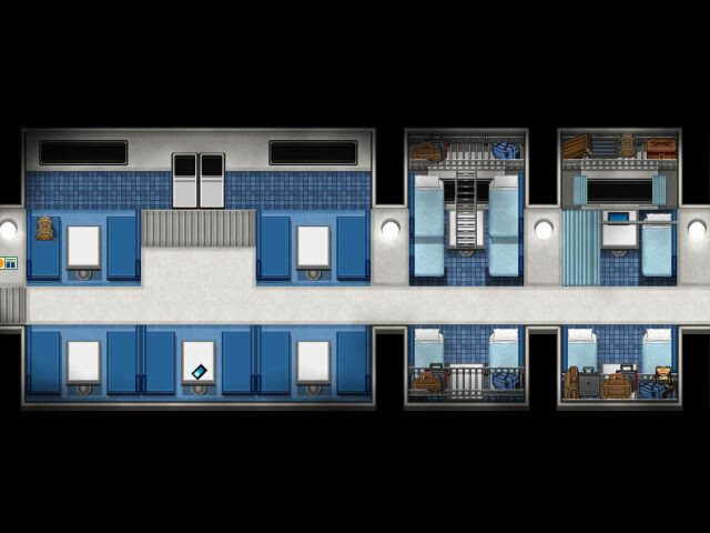 RPG Maker MV - KR Transportation Station - Subway and Train Tileset