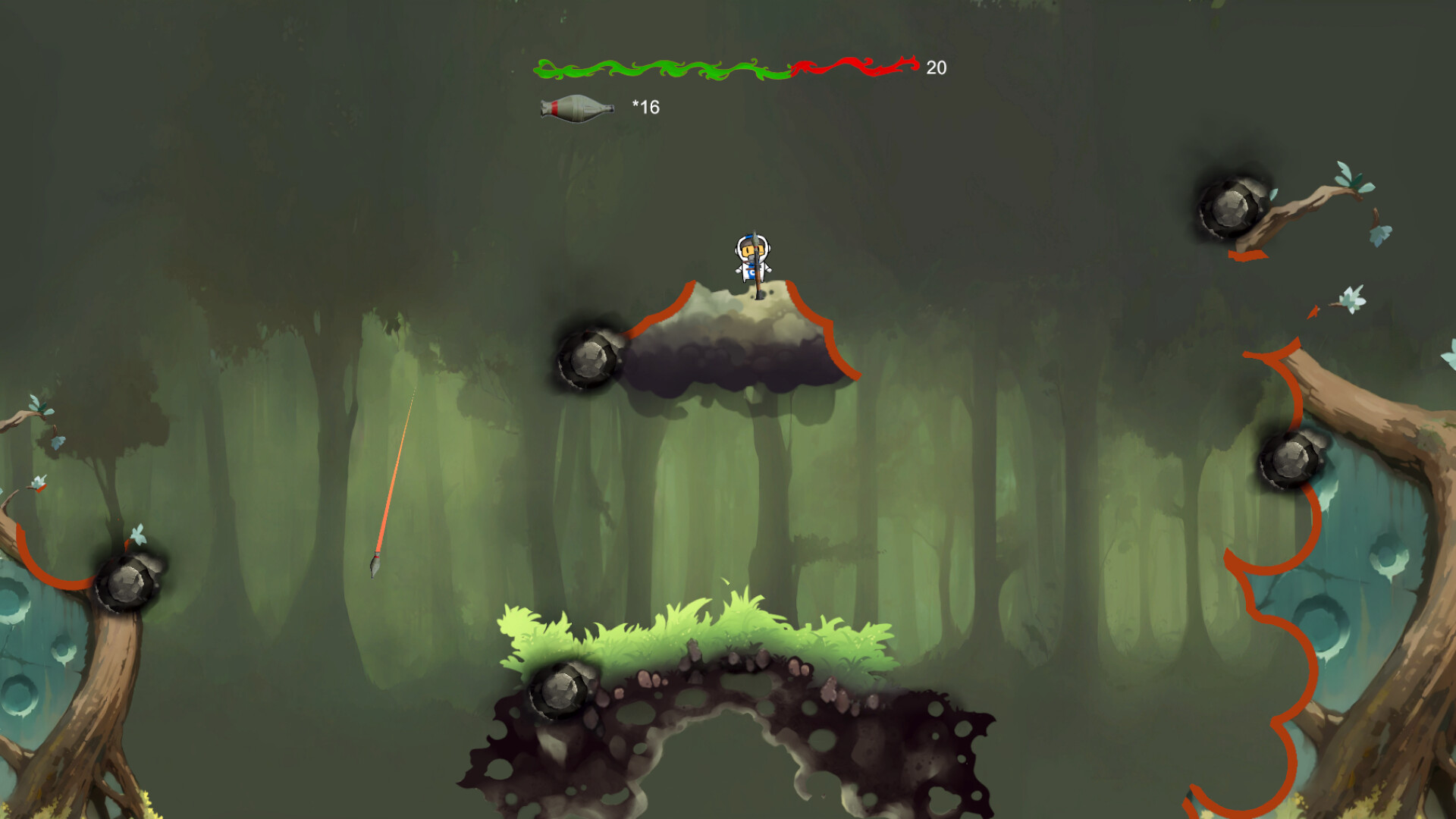 Bouncing Missile