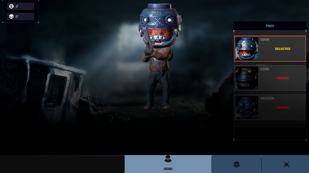 Iron can warrior