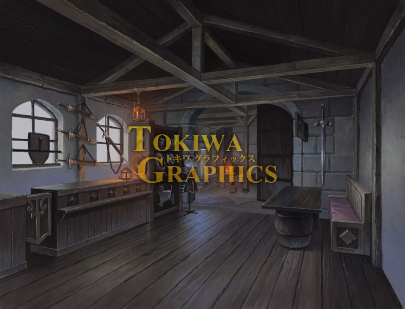 Visual Novel Maker - TOKIWA GRAPHICS Event BG No.1 Blacksmith/Tool shop