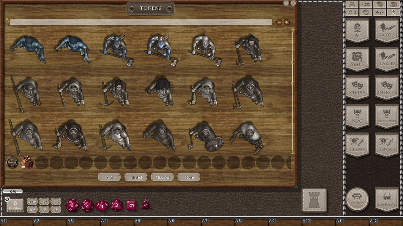 Fantasy Grounds - Jans Token Pack 31 - Frozen Adventurers