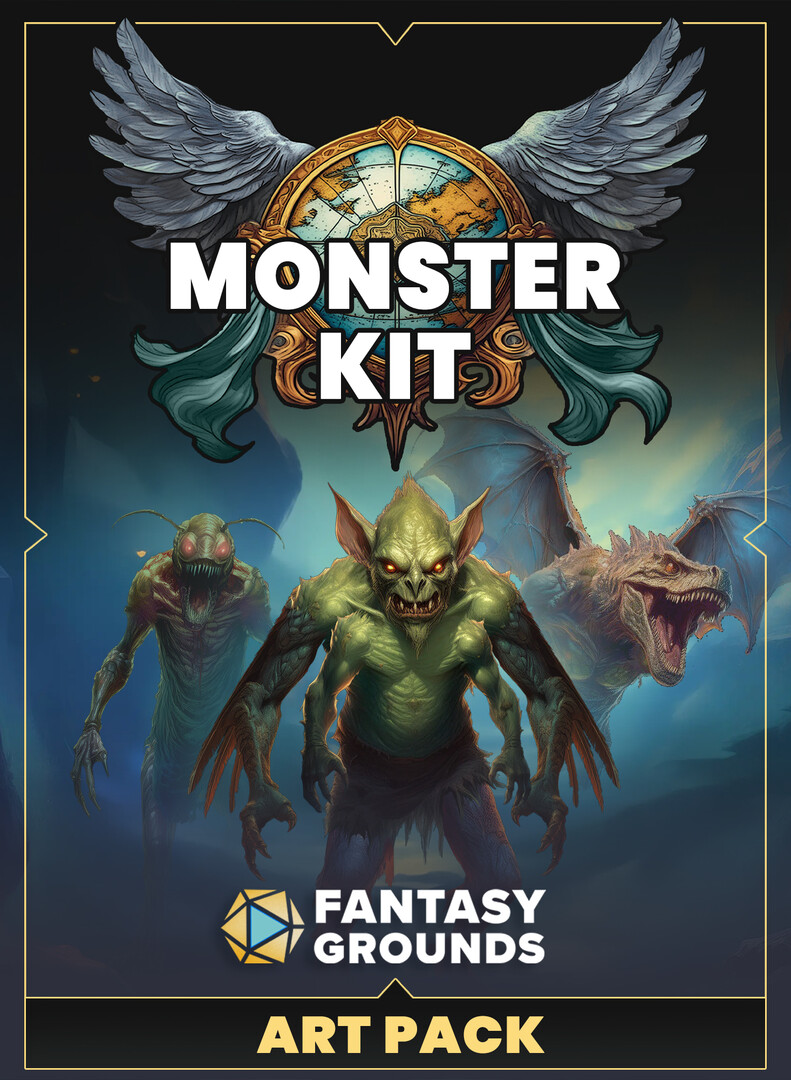 Fantasy Grounds - FG Monster Kit Art Pack