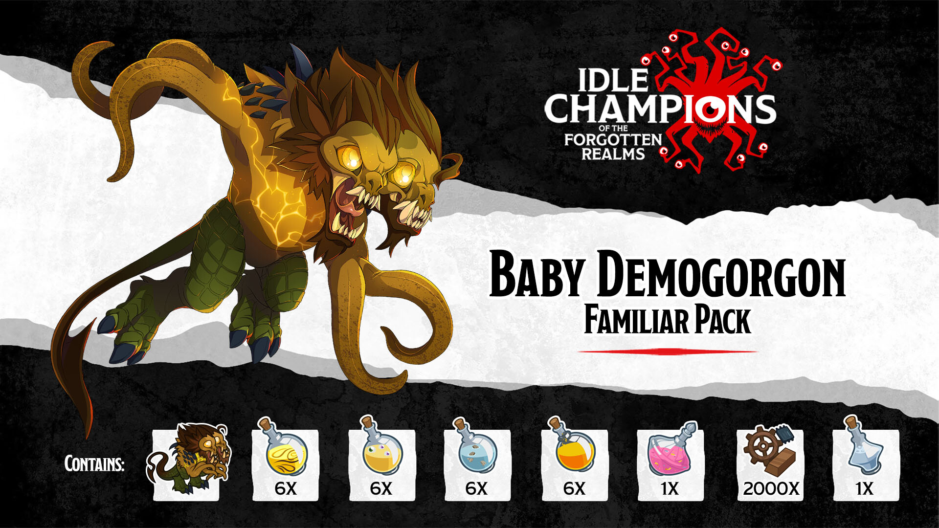 Idle Champions - Baby Demogorgon Familiar Pack