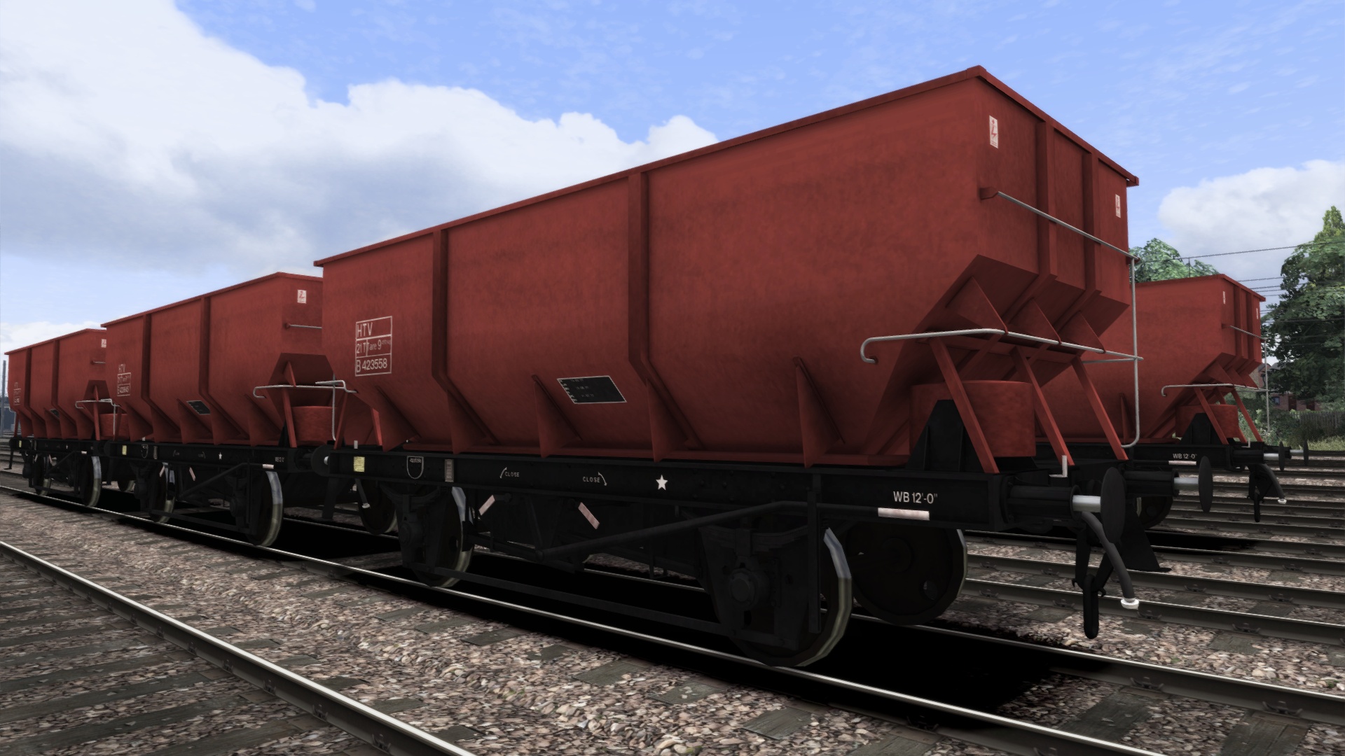 Rebodied dia. 1/146 HTV 21t Coal Hoppers Wagon Pack