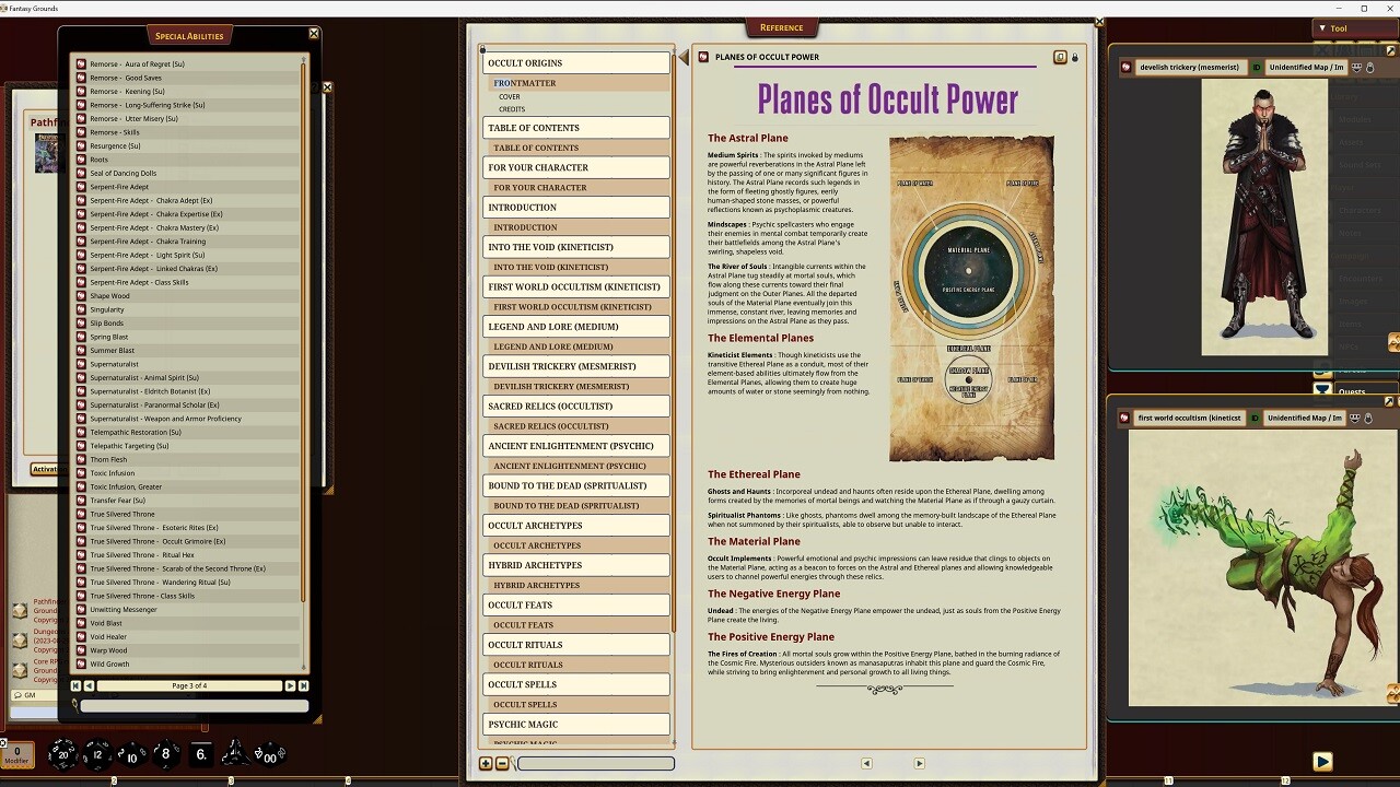Fantasy Grounds - Pathfinder RPG - Pathfinder Companion: Occult Origins