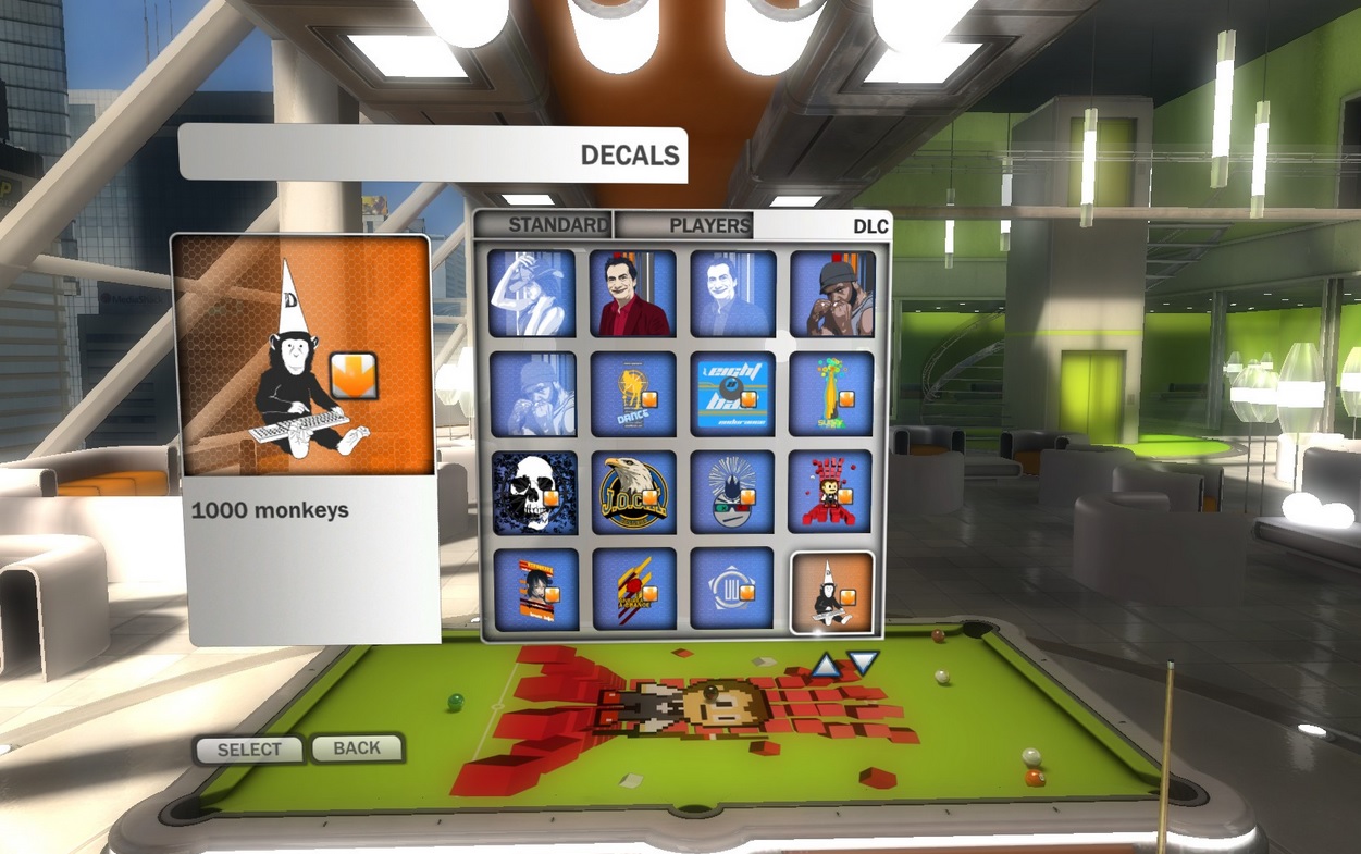 Pool Nation - Cues, Balls and Decals Pack