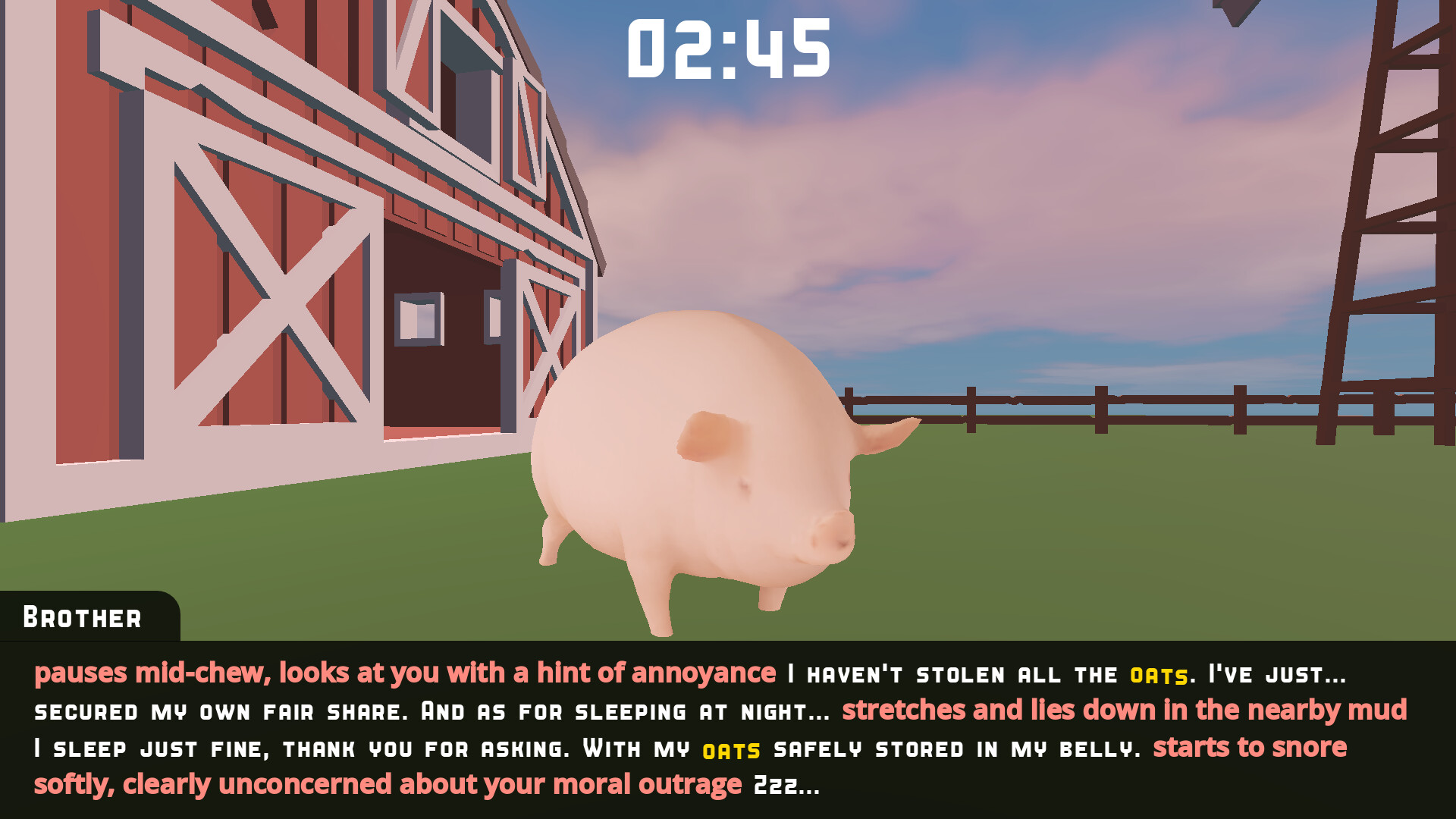 Brother, Get The Oats