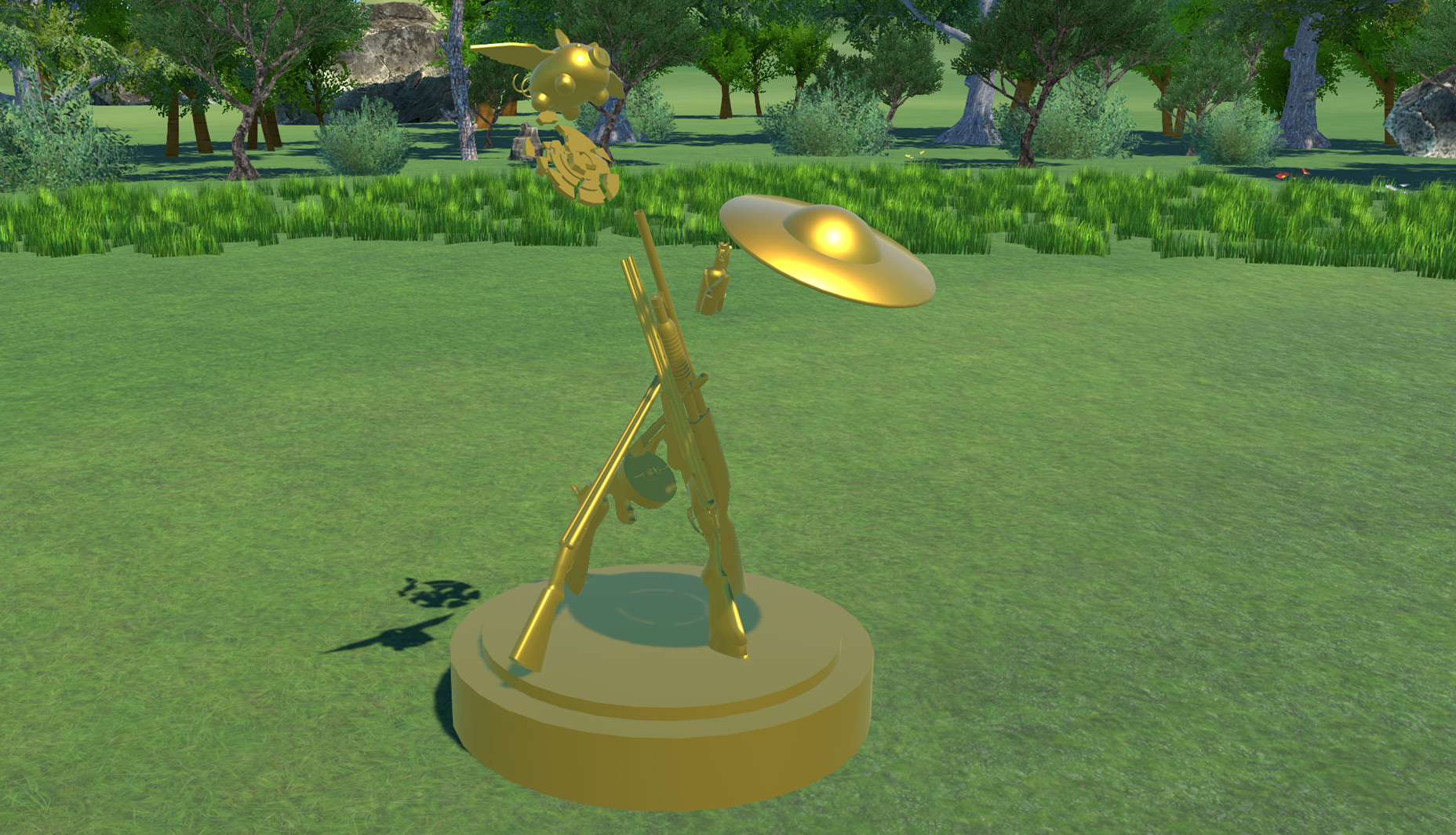 Skeet: VR Target Shooting - Thank You Gold