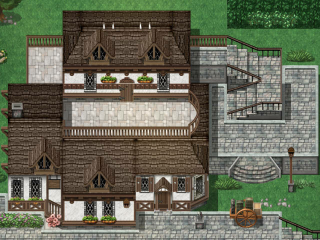RPG Maker MV - KR Idyllic Village Tileset