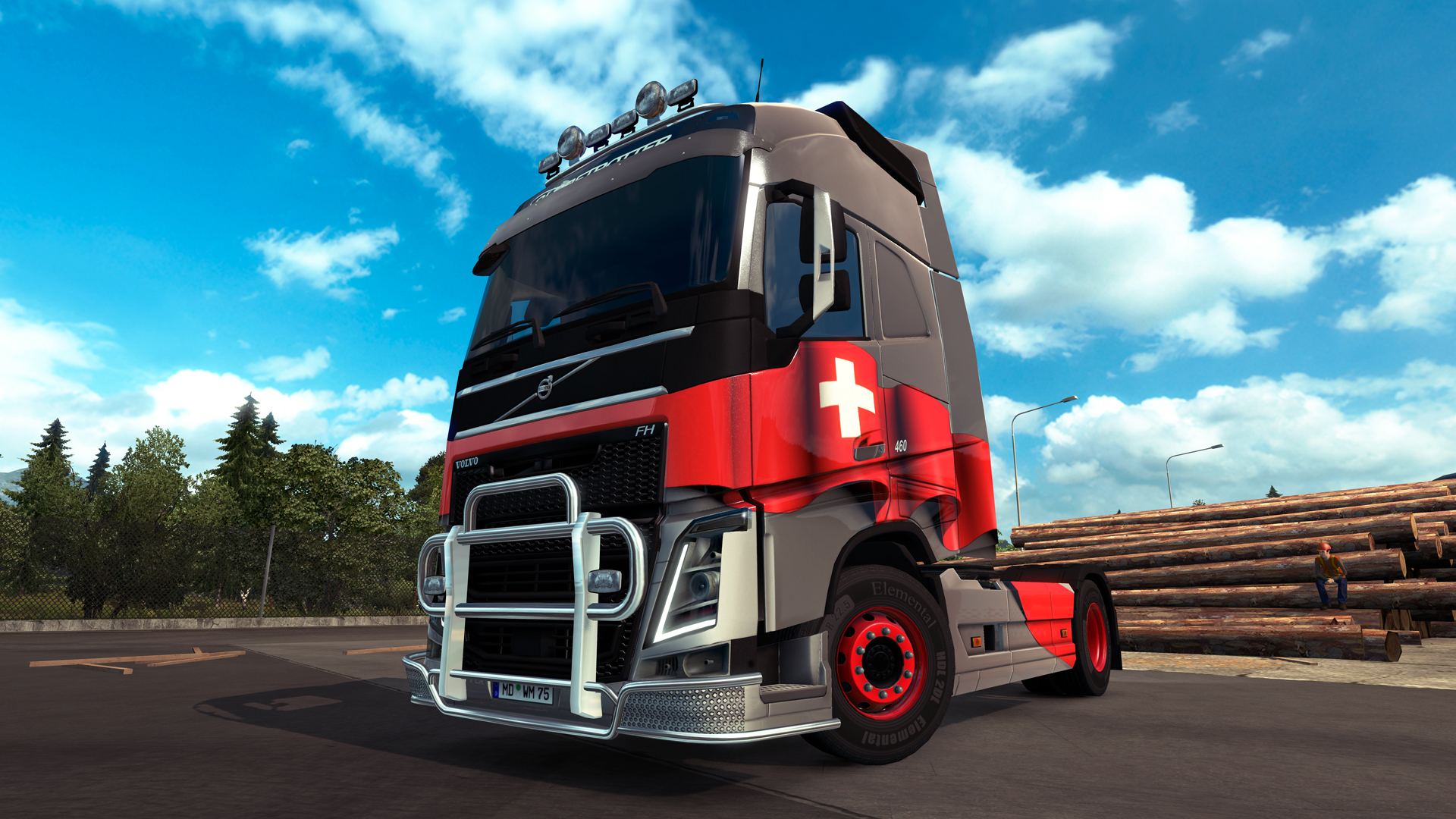 Euro Truck Simulator 2 - Swiss Paint Jobs Pack