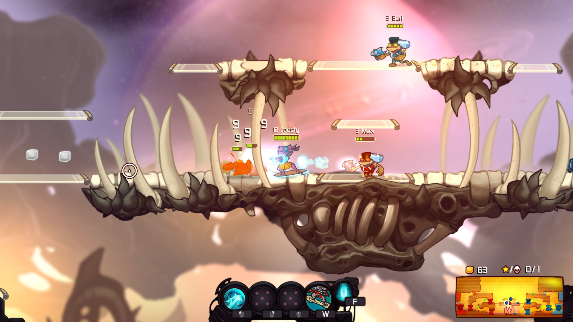 Awesomenauts - Coco Hawaii Skin