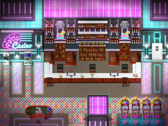 RPG Maker MZ - KR JACKPOT - Casino Tileset