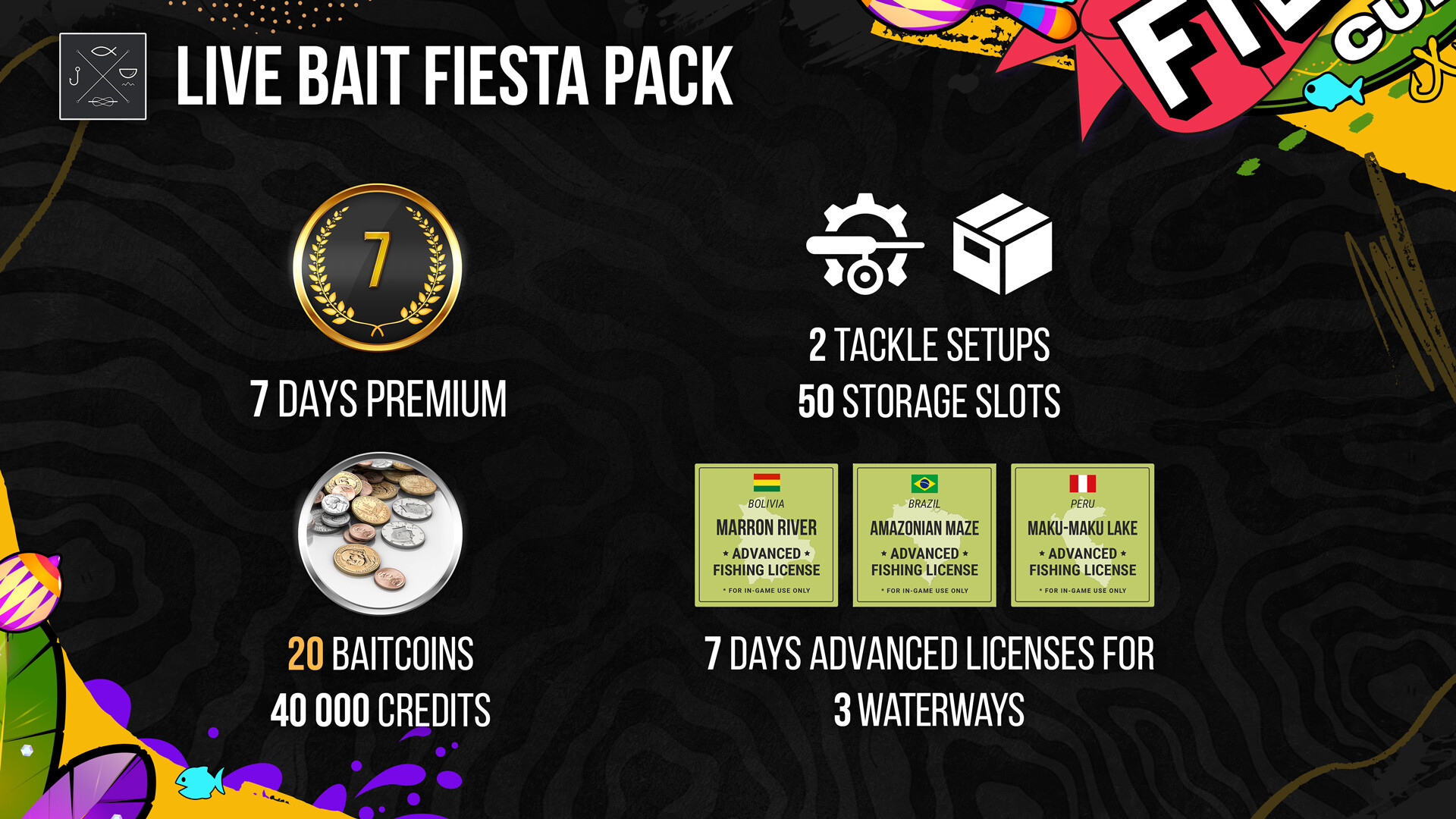 Fishing Planet: Live Bait Fiesta Pack