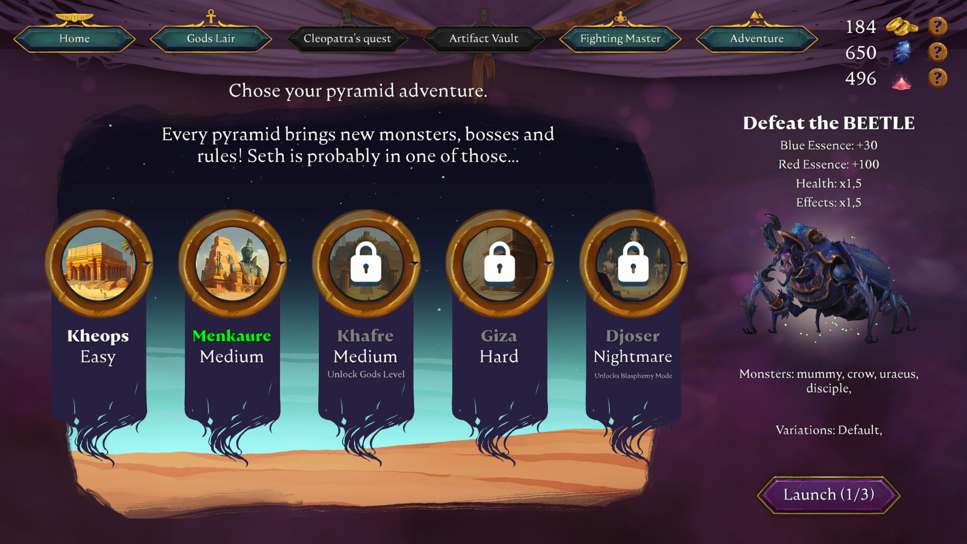 Creeping Deck: Pharaoh's Curse
