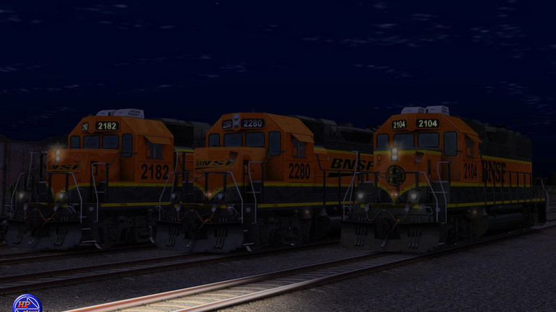 Trainz 2019 DLC: BNSF GP38-2 Pumpkins (2 Pack)