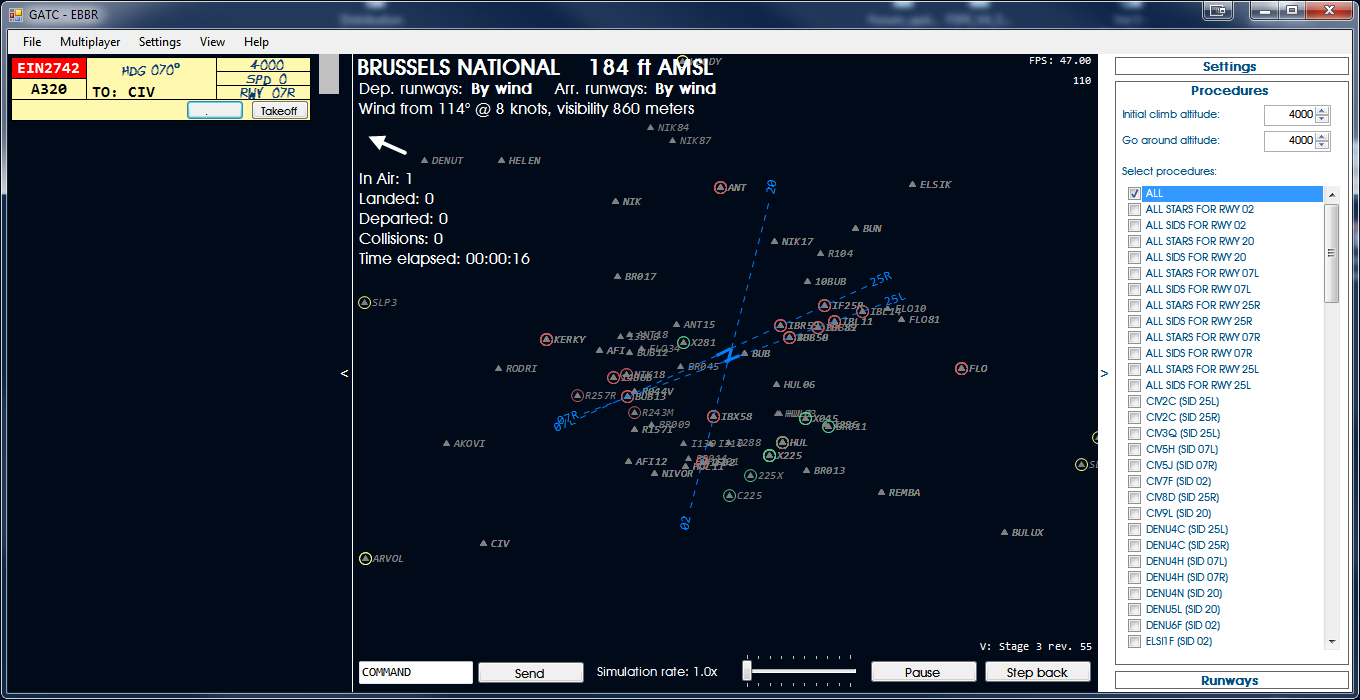 Global ATC Simulator