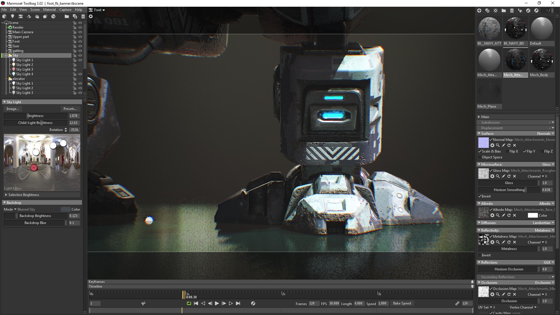 Mech Tutorial - 3Ds Max & Substance Painter
